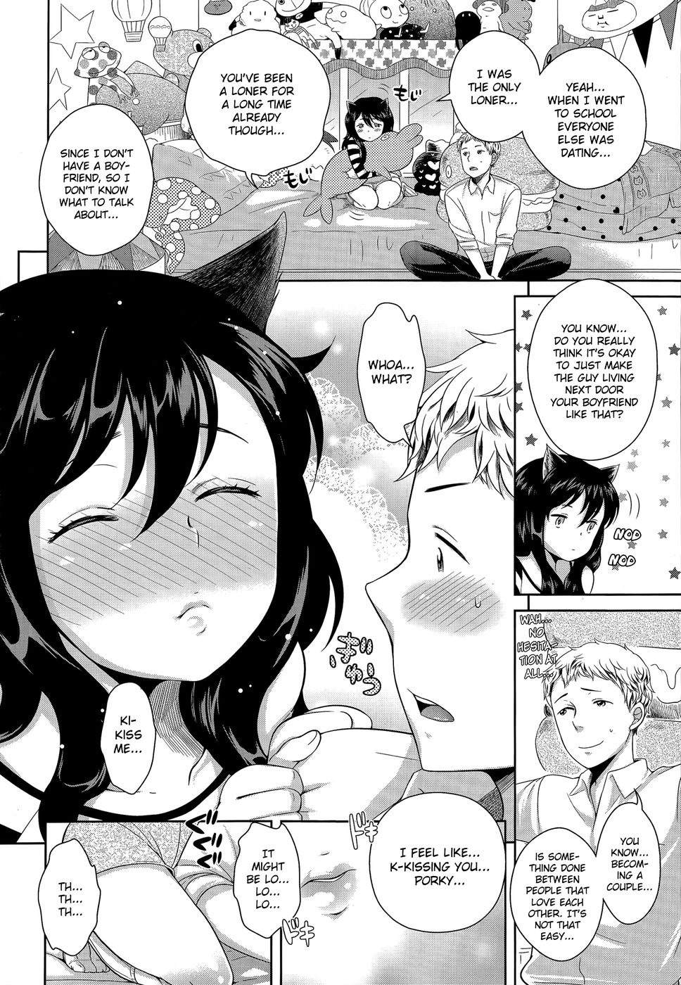 Hentai Manga Comic-The Girl with the Kitty Ears-Read-4